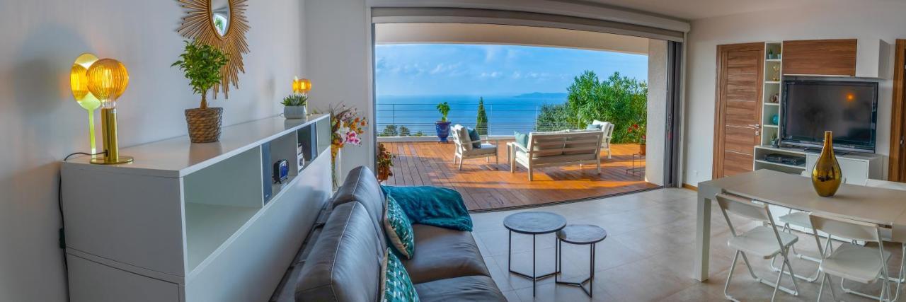 Vistazur Luxueux Appartement Avec Terrasse Et Piscine Райоль-Канадель-сюр-Мер Экстерьер фото
